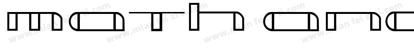 math and risk字体转换